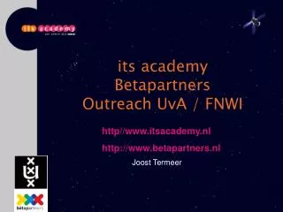 i ts academy Betapartners Outreach UvA / FNWI