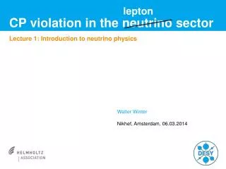 CP violation in the neutrino sector