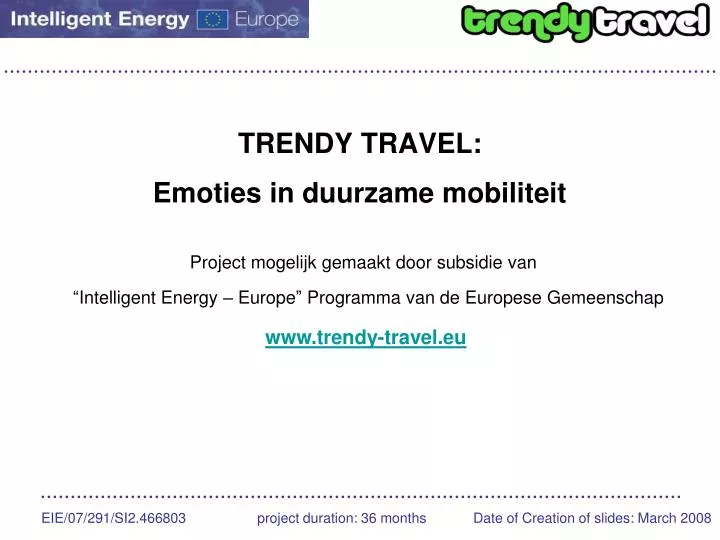 trendy travel emoties in duurzame mobiliteit