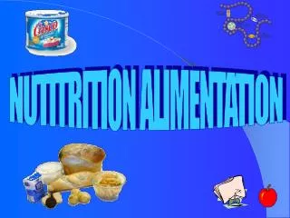 NUTITRITION ALIMENTATION