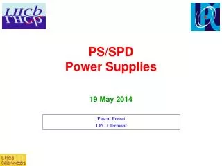 PS/SPD Power Supplies
