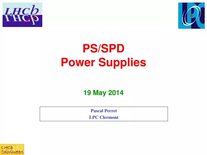 ps spd power supplies