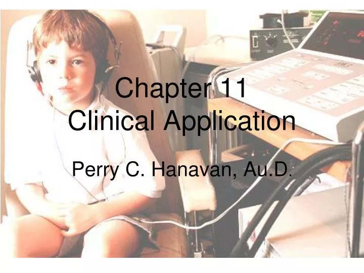 chapter 11 clinical application