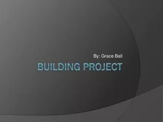 Building project
