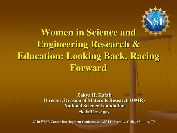 women in science and engineering research education looking back racing forward