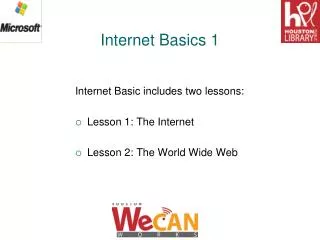 Internet Basics 1