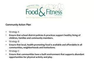 Community Action Plan Strategy A