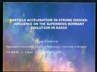 PARTICLE ACCELERATION IN STRONG SHOCKS: INFLUENCE ON THE SUPERNOVA REMNANT EVOLUTION IN RADIO