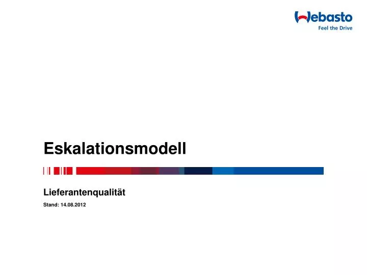 eskalationsmodell