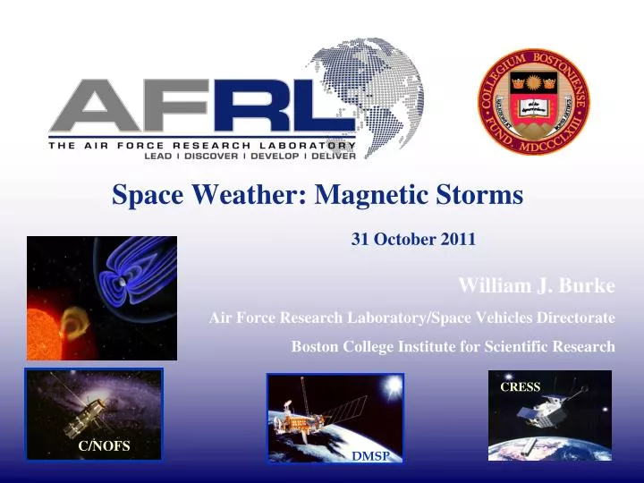 space weather magnetic storms 31 october 2011