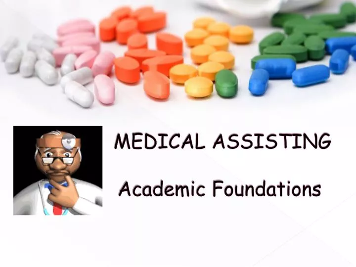 medical assisting academic foundations