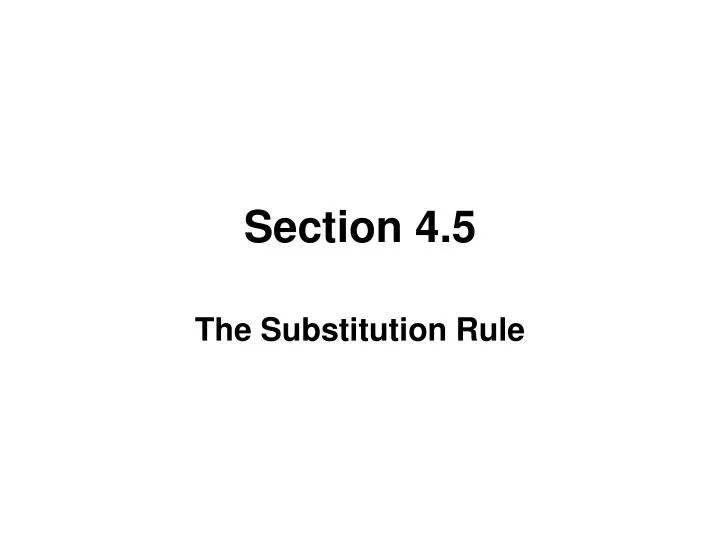 section 4 5