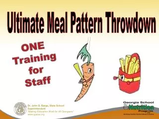 ONE Training for Staff