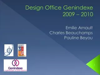 Design Office Genindexe 2009 – 2010
