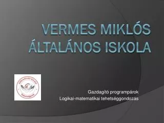 Vermes Miklós Általános Iskola
