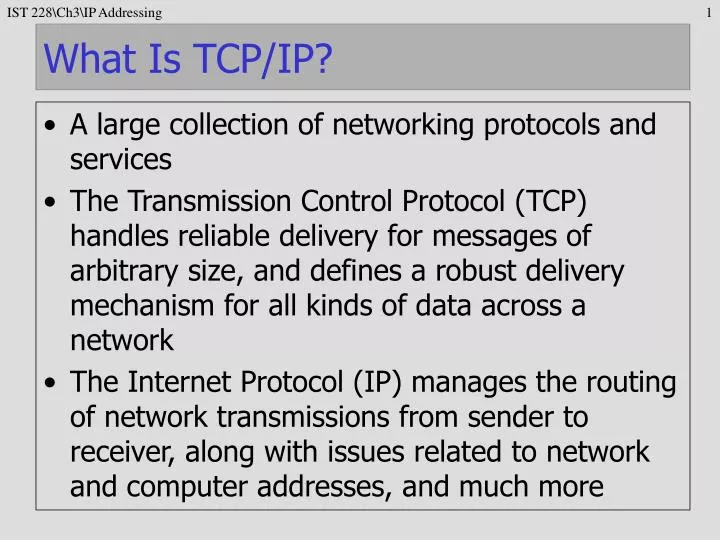 what is tcp ip
