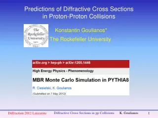 Predictions of Diffractive Cross Sections in Proton-Proton Collisions