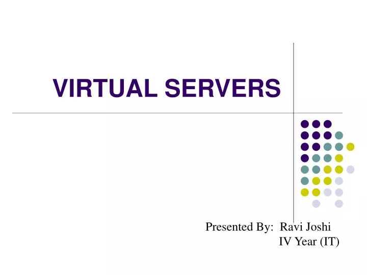 virtual servers