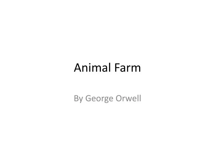 animal farm