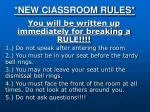 Classroom Rules: A Reminder of Essential Etiquette - slide 1
