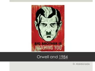 Orwell and 1984