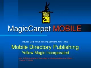 MagicCarpet MOBILE