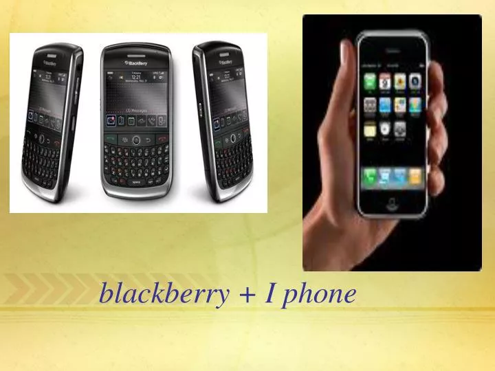 blackberry i phone