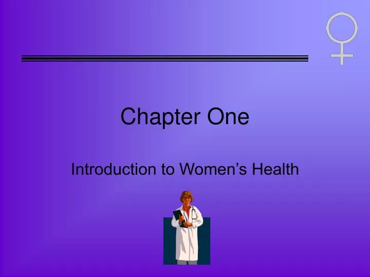 chapter one