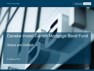 Danske Invest Danish Mortgage Bond Fund