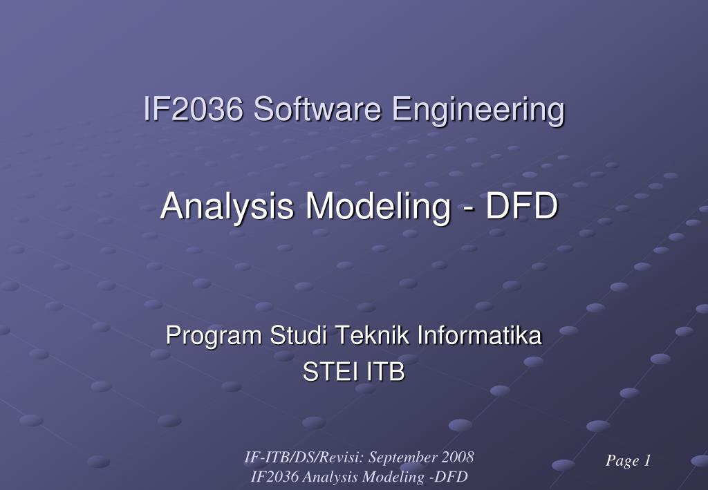 PPT - IF2036 Software Engineering PowerPoint Presentation, free ...
