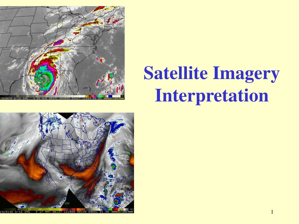 PPT - Satellite Imagery Interpretation PowerPoint Presentation, free ...