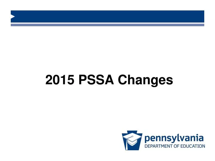 2015 pssa changes