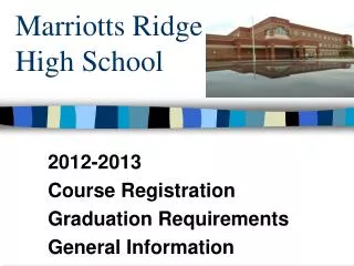 Marriotts Ridge High School