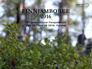 FINNJAMBOREE 2016