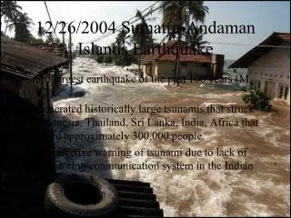 12/26/2004 Sumatra-Andaman Islands Earthquake