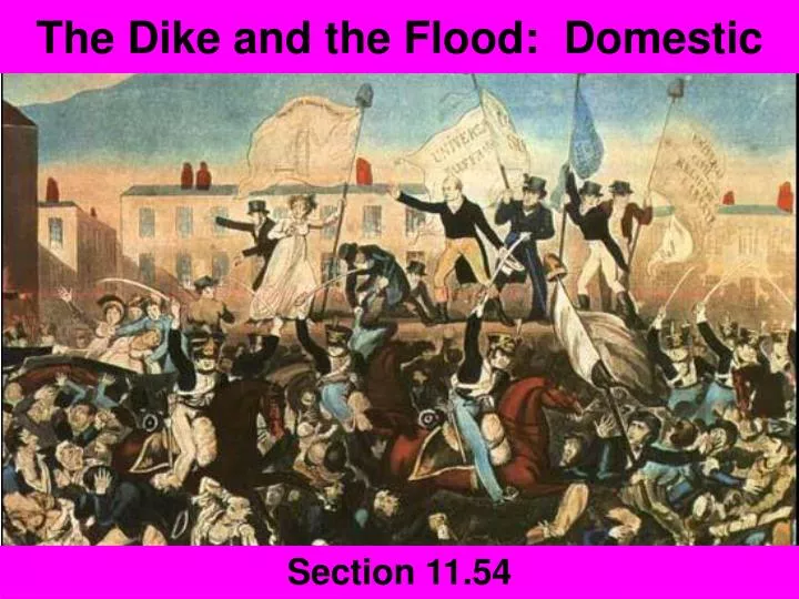 the dike and the flood domestic
