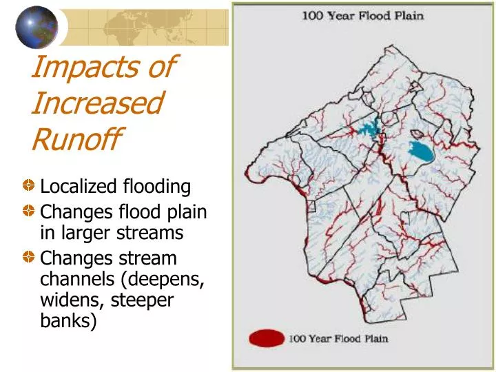 impacts of increased runoff