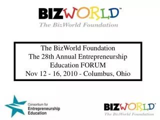 The BizWorld Foundation