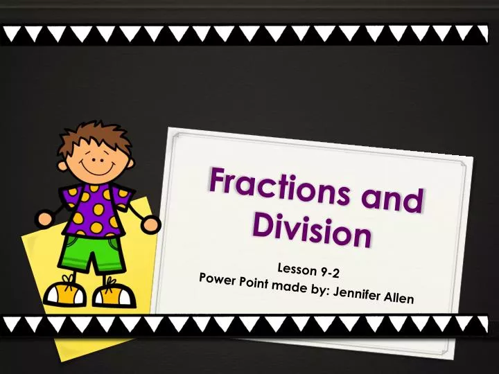 fractions and division