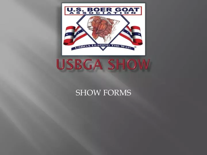 usbga show