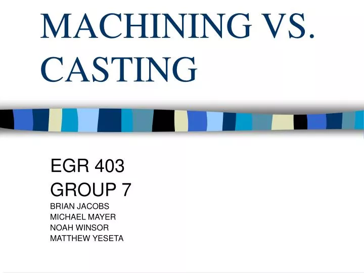 machining vs casting