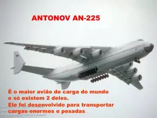 ANTONOV AN-225