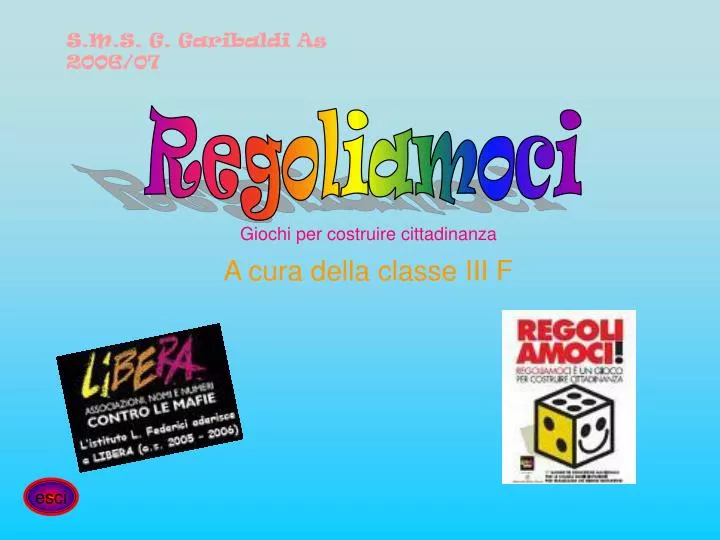 a cura della classe iii f