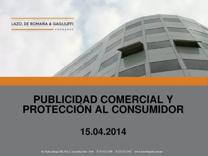 publicidad comercial y protecci n al consumidor 15 04 2014