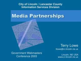 Media Partnerships
