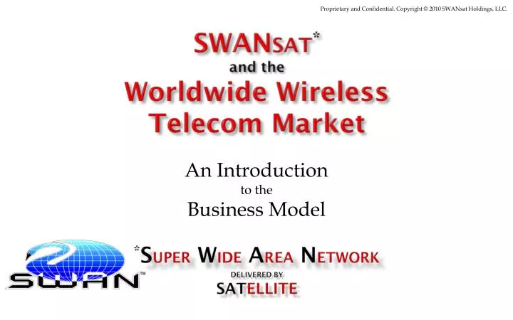 swan sat and the worldwide wireless telecom market