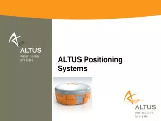 ALTUS Positioning Systems
