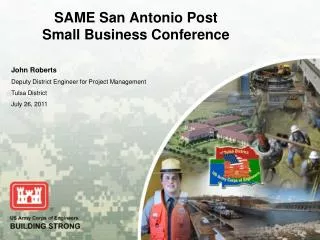SAME San Antonio Post Small Business Conference