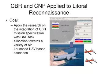 CBR and CNP Applied to Litoral Reconnaissance