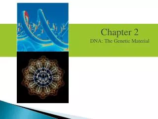 Chapter 2 DNA: The Genetic Material